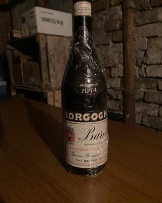 Borgogno Barolo Riserva 1974