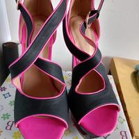 sandali fuxia tacco 15