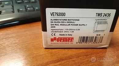 Alimentatore Vemer 230/24V