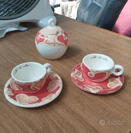 set  thun 2tazzine caffè e zuccheriera  come nuovo
