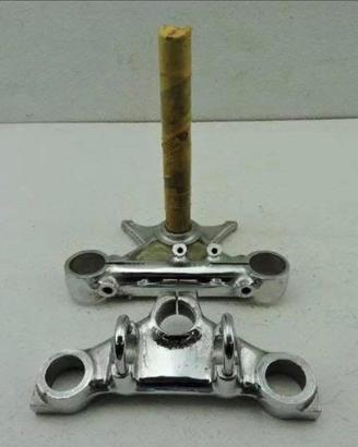 Piastra forcella triumph preunit moto epoca