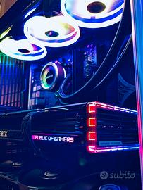 PC Gaming RTX 4070 Ti ROG Ryzen 7 9700X COME NUOVO