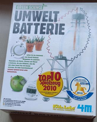 Kit Scientifico "Umwelt Batterie" - Green Science 