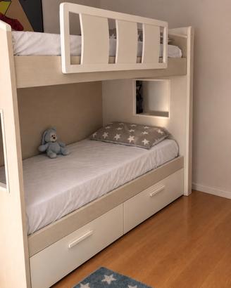 Letto a castello giessegi