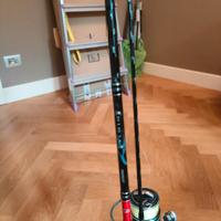 Daiwa ninjia 1-10 gr e Mulinello Galant 2500