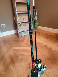 Daiwa ninjia 1-10 gr e Mulinello Galant 2500