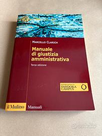CLARICH, Manuale di giustizia amministrativa
