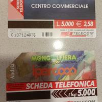 Schede telefoniche vintage usate 