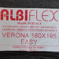 Materasso matrimoniale 160x195 Albiflex TV