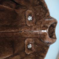 pelliccia corta visone sintetico