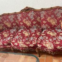 divano classico con poltrone