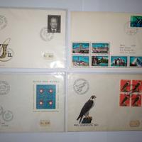 Lotto 3 buste FDC + 1 busta filatelica Svizzera