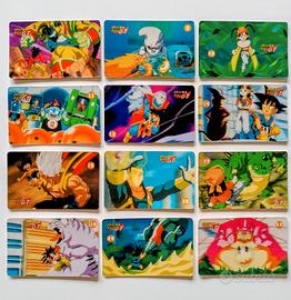 Lotto 12 card lenticolari Dragon Ball GT Santal