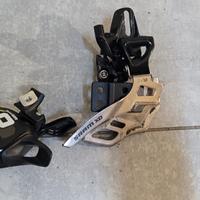 deragliatore centrale sram xo a 2 v