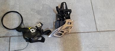 deragliatore centrale sram xo a 2 v