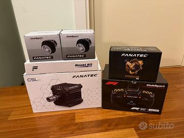 Fanatec CSL DD 8nm + volante F1