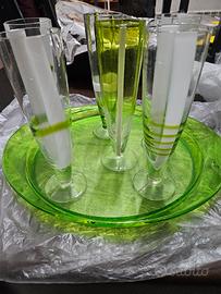 Vassoio e bicchieri GUZZINI