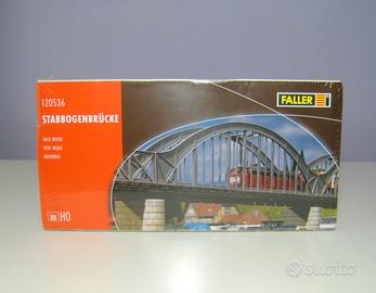 Scala H0 1:87 - Ponte ad arcata centrale Faller