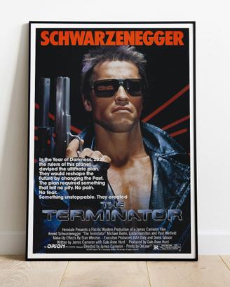 #204 - Poster Locandina Film "Terminator"