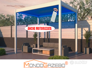 Pergola Bioclimatica motorizzate led 3-4-5-6-7-8