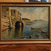 Dipinto olio firmato Romano. 