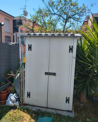 casetta giardino pvc Garofalo Urban 100