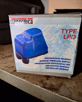 Pressostato inverso TYPE LP/3