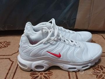 👟 Nike Air Max Plus TN x Supreme White-Taglia 43