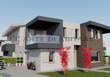 Villetta a schiera di 140 m² con 4 locali e posto 