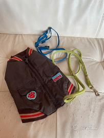 Collare pettorina guinzaglio cappottino