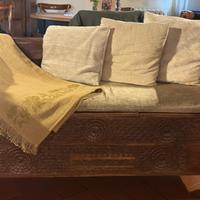 Panca si legno indiana originale