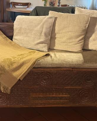 Panca si legno indiana originale