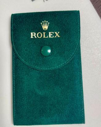 Rolex  Pochette Porta Orologio In Velluto Nuova