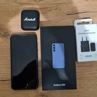 Samsung s24  256 GB + Marshall Minor IV