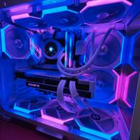 PC FISSO GAMING/EDITING FULL WHITE