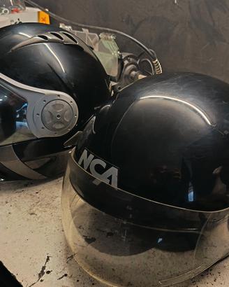 casco moto + guanti