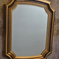 Antica Specchiera  con specchio molato 