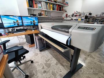 Plotter HP 500 Plus con print server