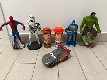 Collezione dispeser shampoo  Film supereroi marvel