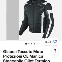 giacca moto  X-pro tg XL
