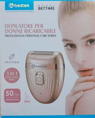 Depilatore Donna Testina Lavabile Waterproof