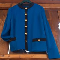 Completo Donna Leslie Fay 14 Maglia & Gonna Lana