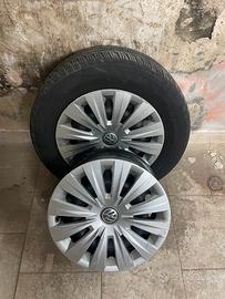 4 cerchi copricerchi originali per golf disco 15