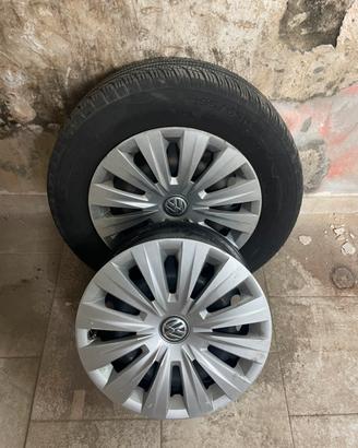 4 cerchi copricerchi originali per golf disco 15