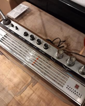 radio nazionale panasonic anni 60/70