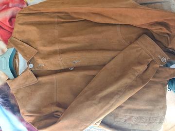 giacca in camoscio uomo