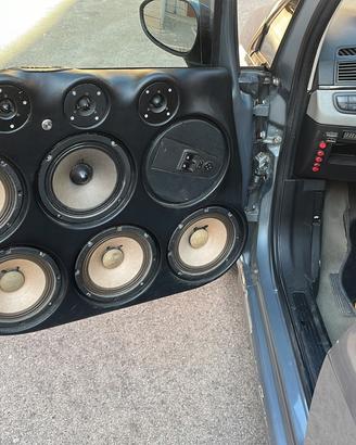 Impianto car audio completo
