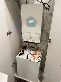 Fotovoltaico 10kw impianto 6kw kit accumulo litio