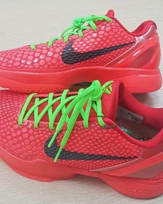 N.41 Kobe 6 Reverse Grinch usata con scatola