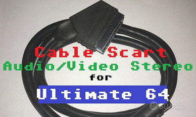 CAVO SCART PER  ULTIMATE 64 - COMMODORE 64